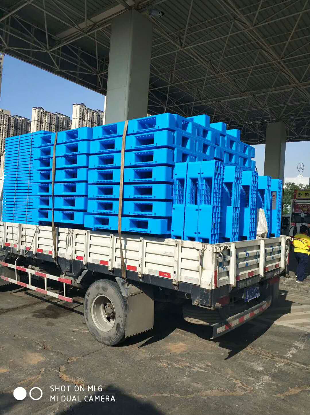 川字網格塑料托盤批發案例